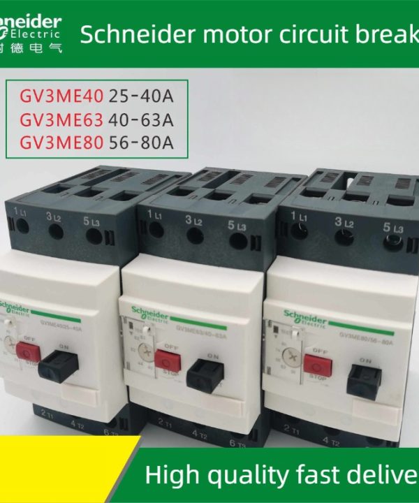 Schneider Bộ Ngắt Mạch động cơ gv3me40c gv3me63c gv3me80c gv3me40 25-40a gv3me63 40-63a gv3me80 56-80a