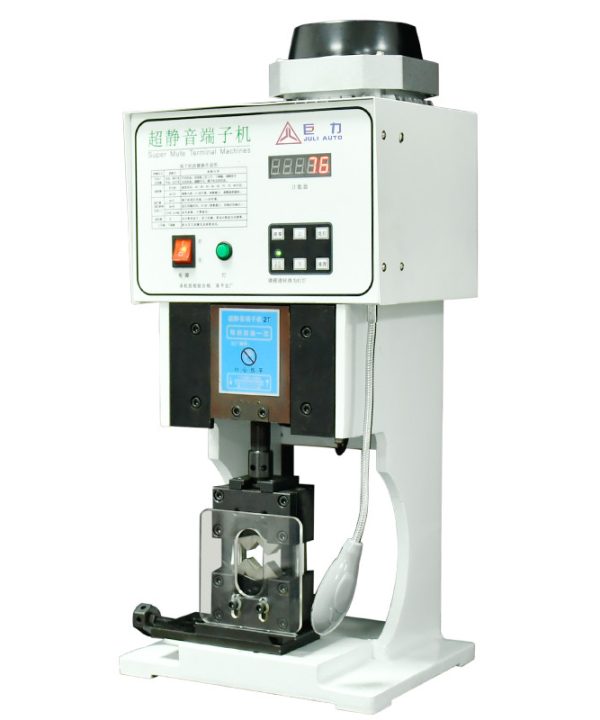 Máy bấm cos tự động 6t điện siêu câm cáp dây tự động thiết bị đầu cuối uốn Tóc bồng máy terminal crimp machine