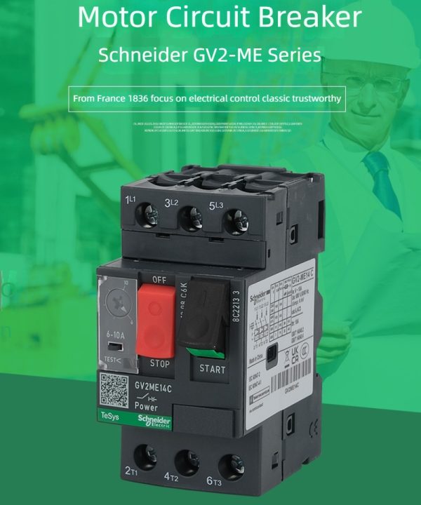 Schneider nút công tắc ngắt mạch động cơ gv2me01c/02C/03C/04c/05C/06C/07C/08C/10c/14C/16C/20c/21C/22C/32C