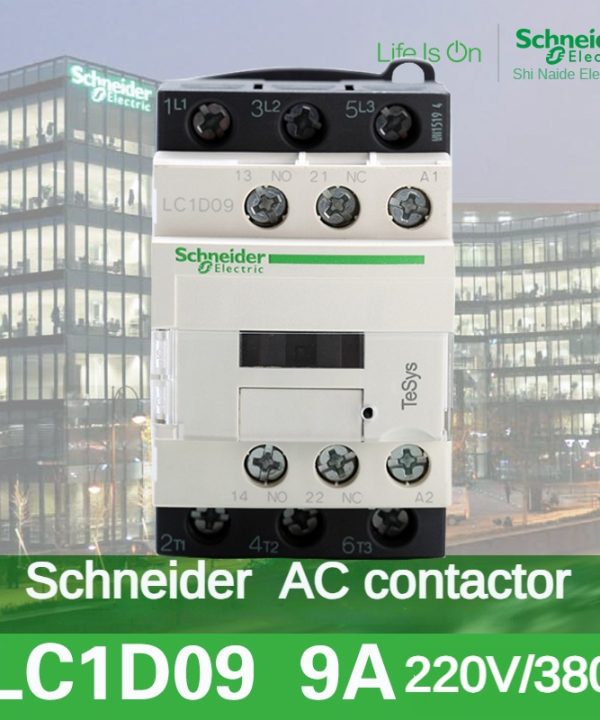 Schneider Contactor AC 220V 25A lc1d09 lc1d12 lc1d18 b7c f7c m7c q7c 24V 110V 220V 380V