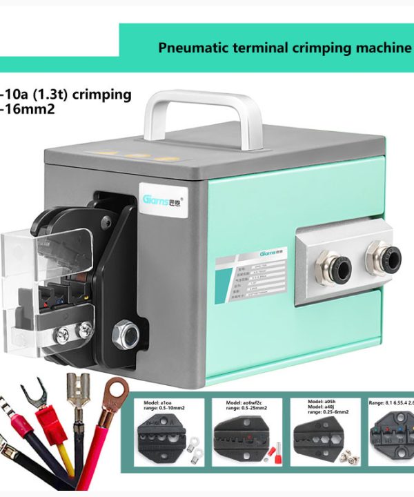 Máy bấm cos tự động GNQ-10A khí nén uốn Tóc bồng Kìm lạnh-cách nhấn thiết bị đầu cuối máy điện thiết bị đầu cuối đa-functi terminal crimp machine