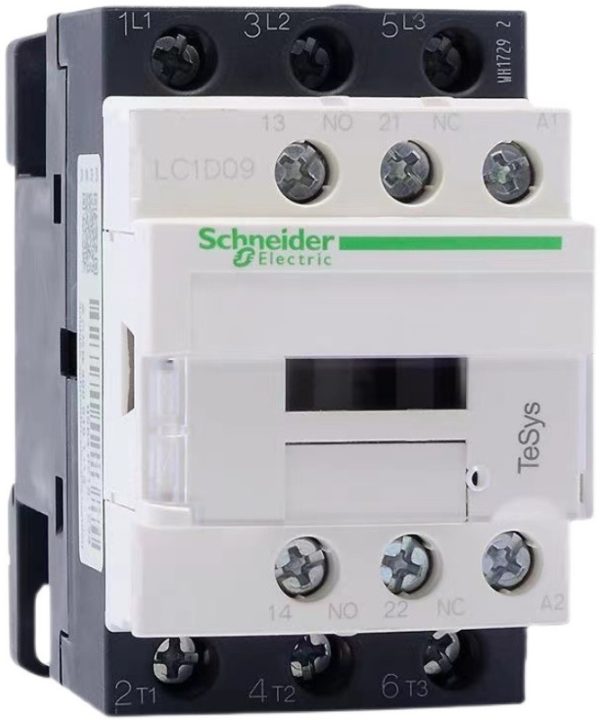 Mới màu đen Schneider phiên bản ba cực accontactor lc1d09 lc1d12 lc1d18 lc1d25 lc1d32 lc1d38 b7c f7c q7c m7c 24V 110V 220V 380V