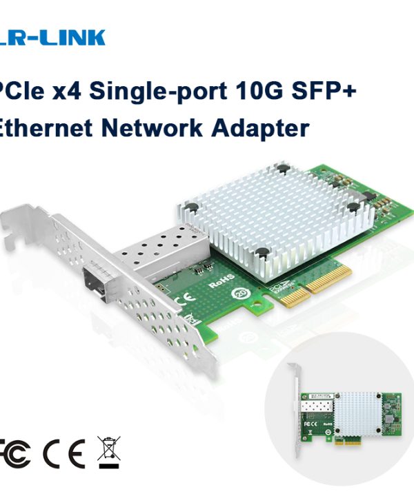 LR-LINK 1016pf-sfp 10GB Card mạng Single-Port Ethernet PCI thể hiện sợi quang máy chủ Adapter Nic Intel chip dựa