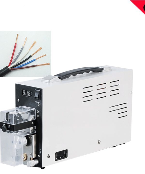 Máy bấm cos tự động máy lột lõi dây cảm ứng điện nguyên chất máy tước dây vuông 0.03-4.0mm khối đầu cuối cho uốn dây P terminal crimping machine