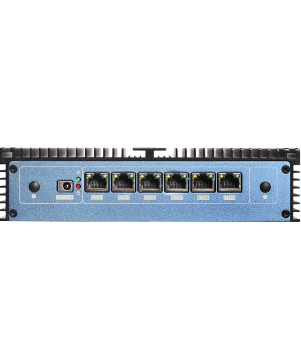 Fanless Mini PC Intel Lõi i7-6500U i5-6200U i3-6100U 6x Intel i211at Gigabit Ethernet Hỗ trợ Windows Linux opnsense pfsense