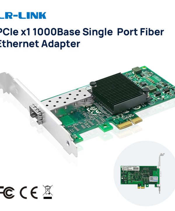 LR-LINK 9260pf-sfp/LX PCI-Express X1 Card mạng Gigabit sợi quang máy tính để bàn Ethernet Adapter Intel 82576