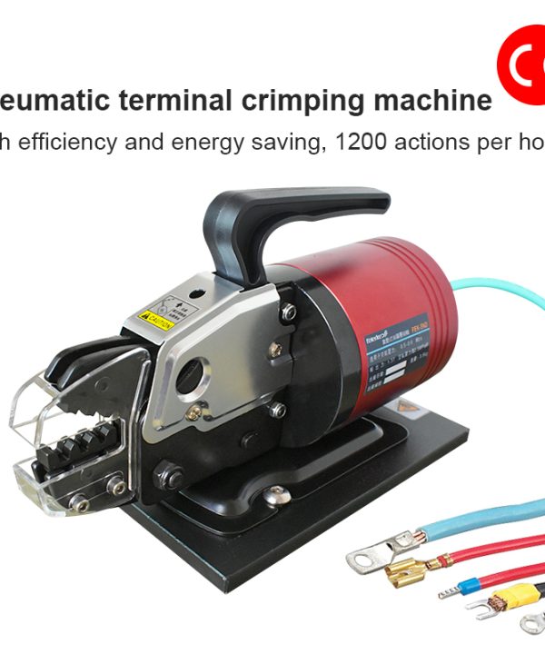 Máy bấm cos tự động Khí nén Cáp thiết bị đầu cuối uốn máy bán tự động dây uốn tóc bồng Kìm điện mối nối uốn thiết bị kết nối terminal crimping machine