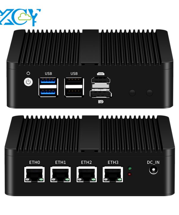 Pfsense tường lửa Mini PC N100 DDR5 M.2 NVMe SSD 4X Intel ethenret i225v i226v Windows Linux x86 mềm hỗ trợ Bộ định tuyến 4G LTE Wifi