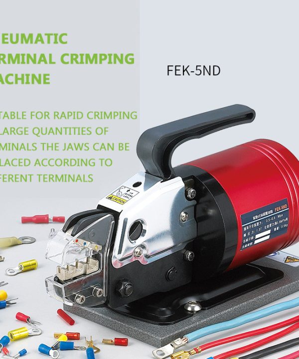 Máy bấm cos tự động FEK-5ND kìm uốn bằng khí nén máy uốn nguội máy uốn tự động đa chức năng terminal crimp machine