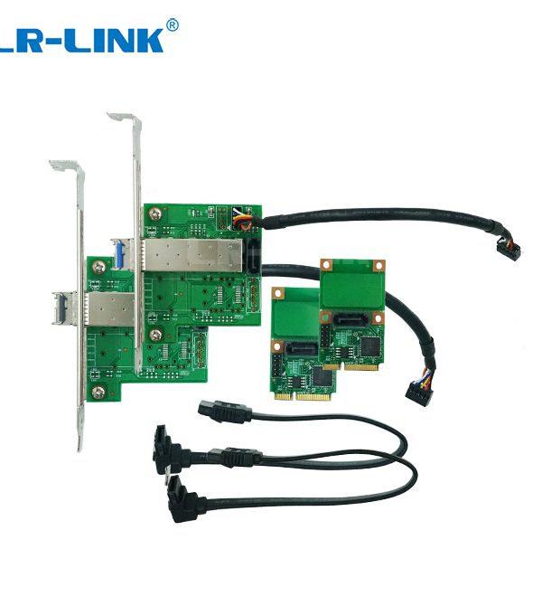 LRES2204PF-TXRX 1 bộ Gigabit sợi quang Ethernet SFP cổng PCI-Express một cách truyền Card mạng
