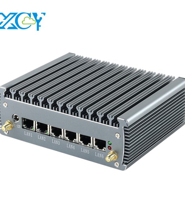 I5-1135G7 PC mini xcy 4 LÕI 8 chủ đề 6x Lan 2.5g Intel i225v Nic 4x USB RS232 HDMI mini PCIe GPIO Windows 10 Linux/Ubuntu