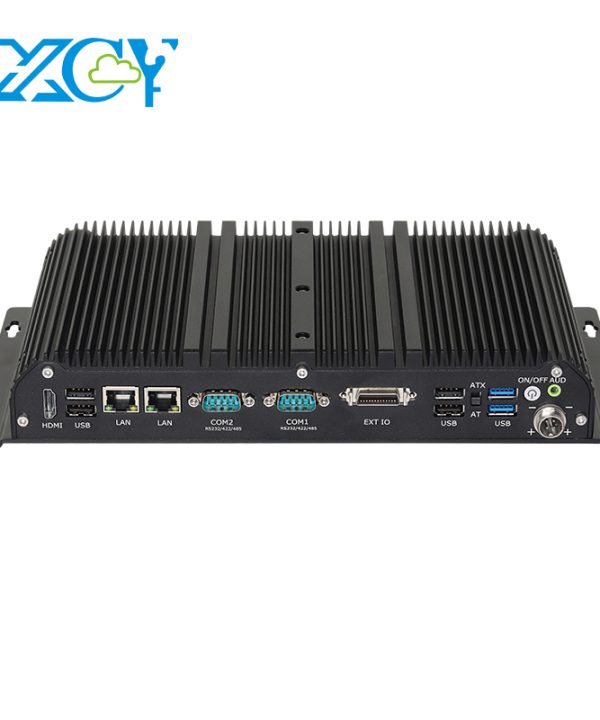 Không Quạt Công Nghiệp Mini PC i7-1165G7 2X DDR4 Khe M.2 NVMe 2X 2.5gbe Lan RS232 RS485 GPIO Hỗ trợ Wifi 4G 5G LTE 9V-36V đầu vào