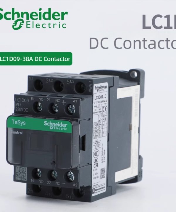 Schneider Công tắc tơ điện một chiều BDC EDC fdc MDC lc1d12 lc1d18 lc1d25 lc1d32 lc1d38 24V 48V 110V 220V động cơ DC