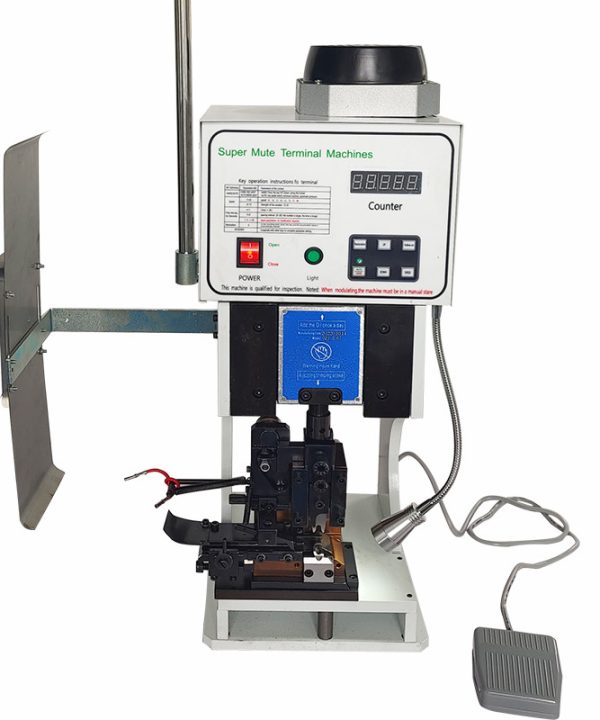 Máy bấm cos tự động Dụng cụ uốn khuôn OTP 1.5t máy uốn dây điện bán tự động siêu câm terminal crimp machine