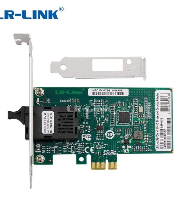 LR-LINK 6230 Bộ chuyển đổi mạng Gigabit Ethernet bidi Card Mạng LAN PCI Express để bàn cho máy vi tính 1000Mb Intel i210 NIC