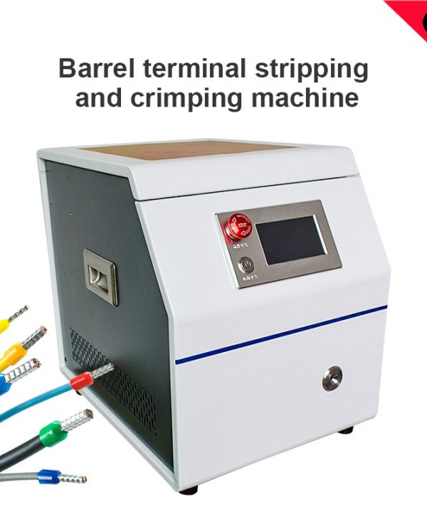 Máy bấm cos tự động máy uốn dây thiết bị đầu cuối kiểu ống tự động máy uốn phích cắm ống europena cách điện terminal crimping machine