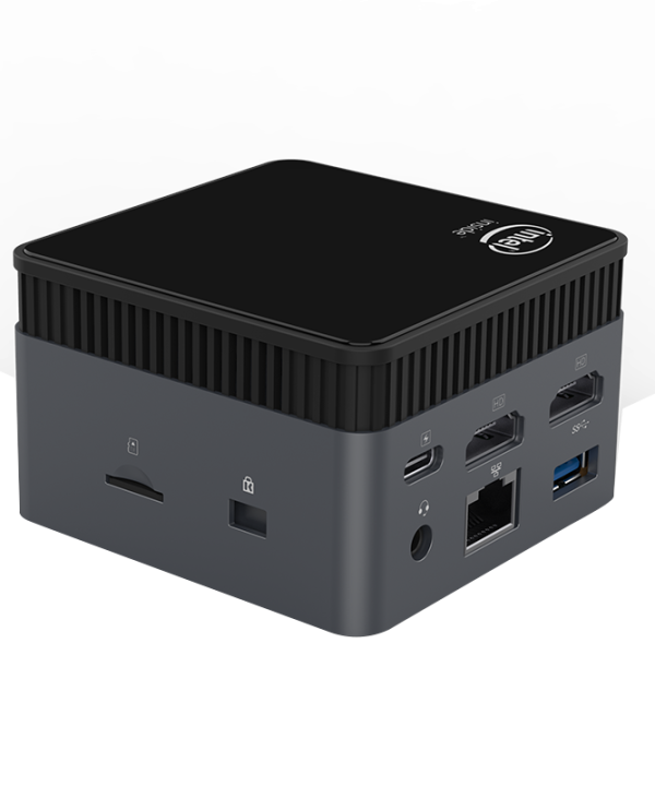 Intel N100 Mini PC 12GB RAM 512GB M.2 SSD 2.4G/5G AC Wifi Bluetooth 4.0 Gigabit Ethernet 4K UHD Windows 11
