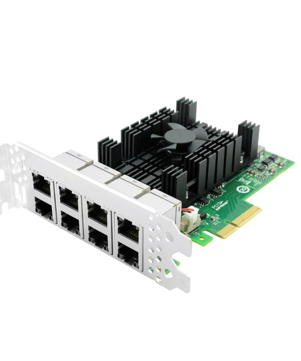 PCIE x4 Bộ chuyển đổi Ethernet công nghiệp Gigabit Đồng tám cổng (Intel i350)-lres2008pt