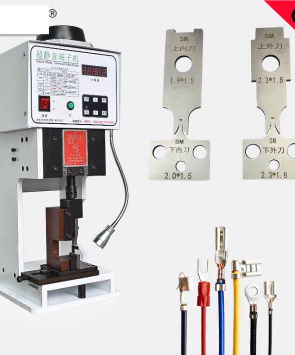 Máy bấm cos tự động 4 cái/bộ của thiết bị đầu cuối lưỡi khuôn lắp ráp tùy chỉnh thiết bị đầu cuối Uốn Tóc bồng máy dao terminal crimping machine