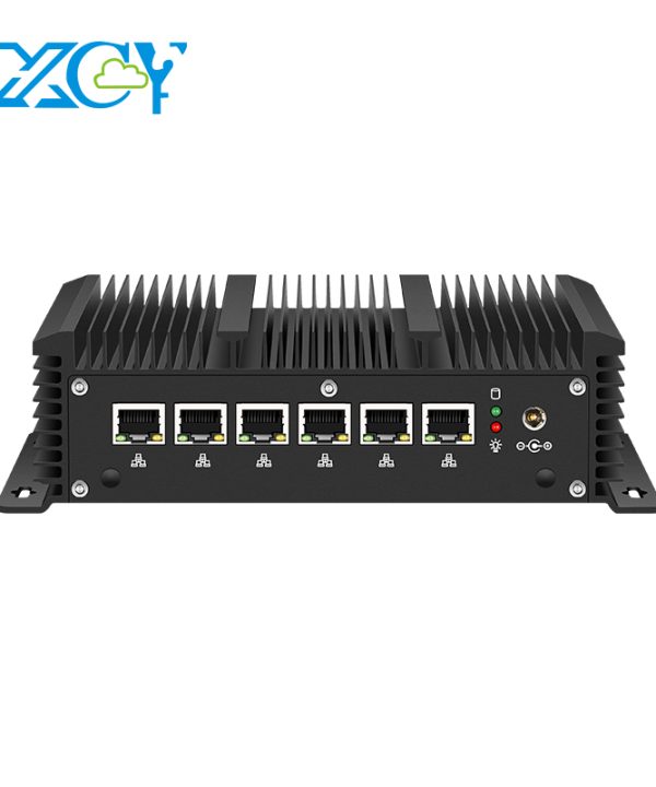 Tường lửa thiết bị Mini PC Intel Lõi i3-8145U i5-8360U 6x2.5 gam Ethernet RS232 WAN/LAN Router pfsense openwrt Windows Linux
