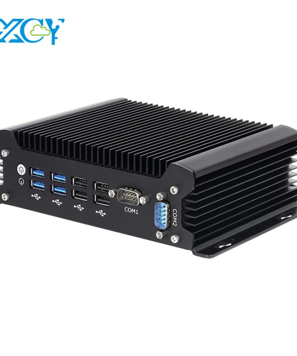 I7-10610U Intel Core Mini PC fanless i3-10110U 2X RS232 2X GbE LAN 8X USB HDMI VGA Hỗ trợ Wifi 4G LTE Windows 10 Linux