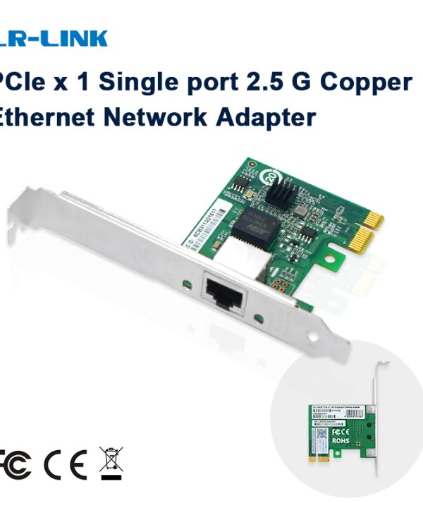 LR-LINK 2031pt Single-Port 2.5 Gigabit Đồng Ethernet Card mạng PCI Express Server Adapter Nic Intel chip dựa