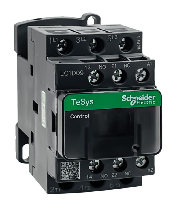 Bộ tiếp xúc AC Schneider 220V lc1d25 lc1d18 lc1d38 AC 3 pha 3 cực 50/60Hz 1No 1Nc Điện áp cuộn dây 24V 110V 220V