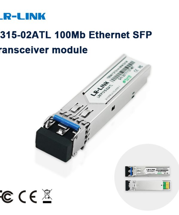 LRFP1315-02ATL module thu phát SFP Ethernet 100Mb module 100fx DDM MMF 850nm 1310nm