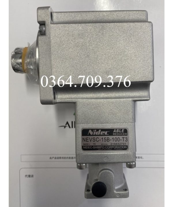 Hộp Giảm Tốc Hành Tinh Chính Xác Nidko Shimpo Nidec Của Nhật Bản Hộp Giảm Tốc Góc NEVSC-15B 90 Độ Hộp Số