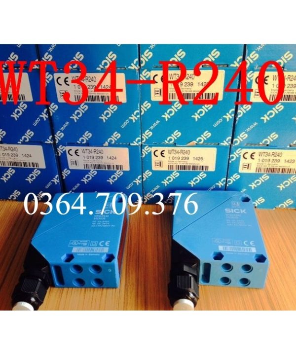 Công Tắc Quang Điện Phản Xạ Khuếch Tán SICK Chính Hãng Hoàn Toàn Mới  WT34-R240