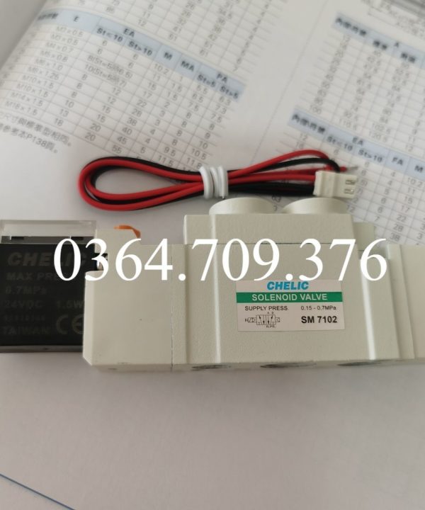 SM7102-DC24V-L Van Điện Từ Chính Hãng CHELIC