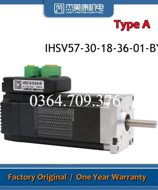 JMC version mới nhất 100W/180W/400W 3000rpm 1000 dòng encoder tích hợp servo điều khiển & động cơ ihsv57/60
