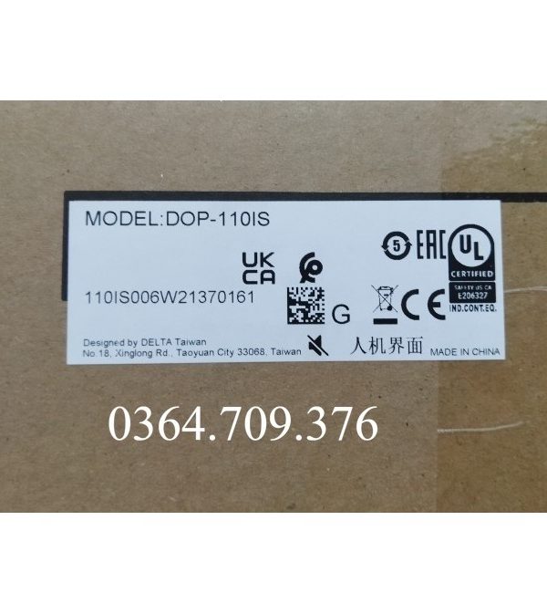 HMI Delta Người-máy DOP-110IS Màn Hình Cảm Ứng Delta