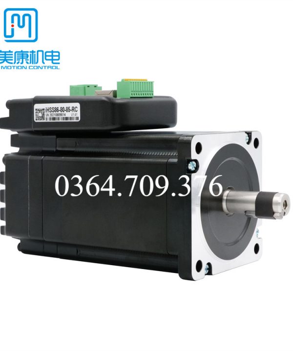 JMC NEMA 34 Tích hợp động cơ bước 8.5n. M 6.0a 2-phase khép kín STEPPER với canopen/RS485 bus IHSS86-80-85-RC
