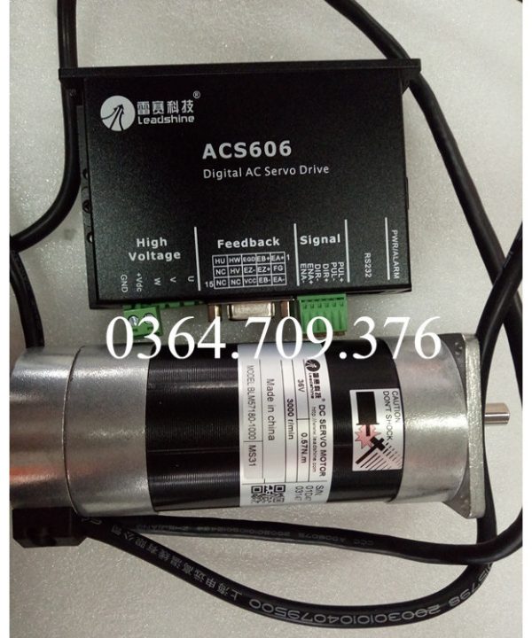 Thương Hiệu Mới Leadshine Điện Áp Thấp Động Cơ Servo BLM57180-1000 /130/090/050/180d-100