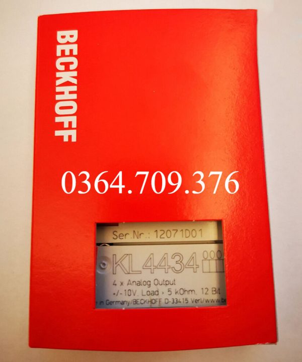 Module PLC Beckhoff kl4434