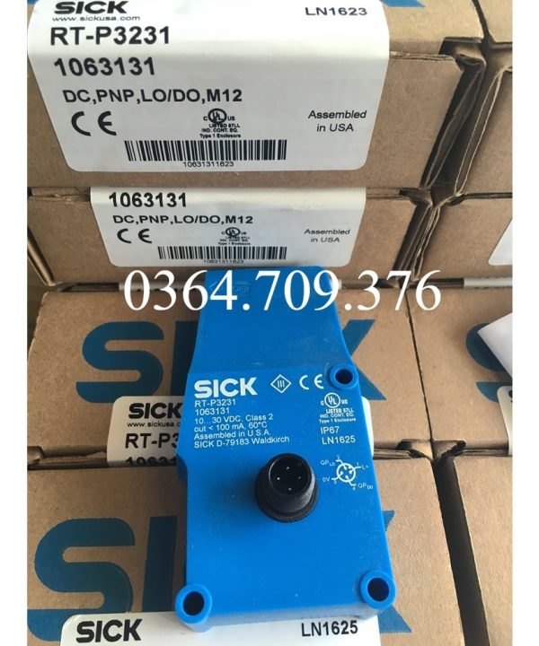 Hoàn Toàn Mới RT-P3231 Công Tắc Quang Điện SICK Chính Hãng  Mục Số 1063131