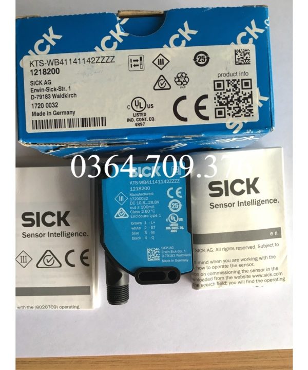 KTS-WS41141142ZZZZ KTS-WN61141142ZZZZ Cảm Biến Nhãn Màu SICK