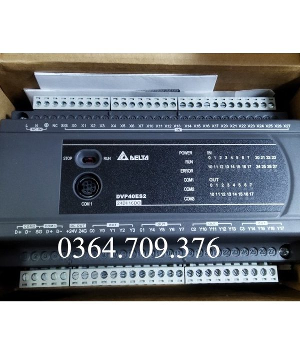 PLC Dvp40es200r Bộ Điều Khiển Lập Trình Dòng Delta Es2