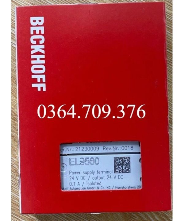Beckhoff chính hãng  el9560