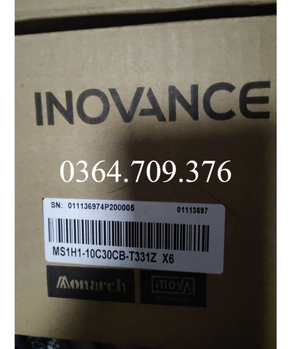 Inovance MS1H1-10C30CB-T331Z-X6, Hoàn Toàn Mới Ban Đầu