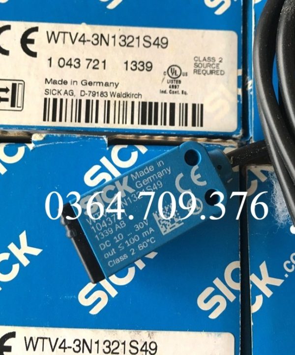 Công Tắc Quang Điện Shiksick Hoàn Toàn Mới  WT4-2N112S28 WTV4-3N1321S49