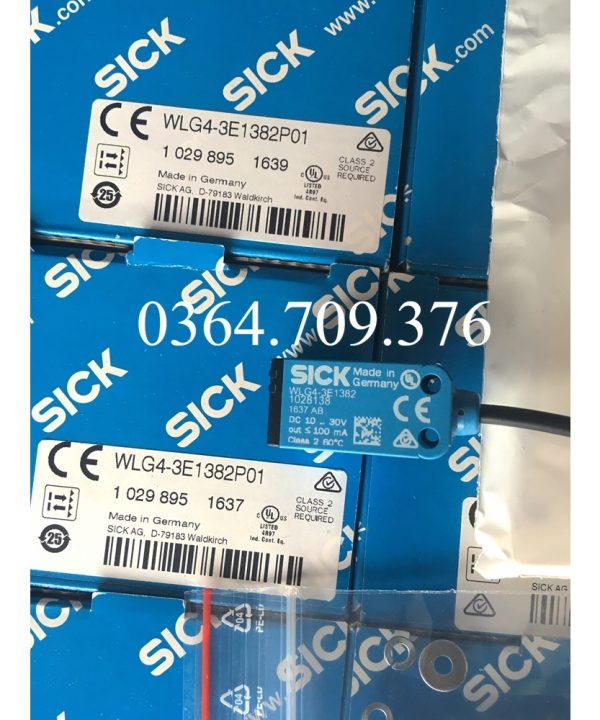 Bán  Hoàn Toàn Mới WLG4-3E1382P01 Công Tắc Quang Điện SICK Chính Hãng