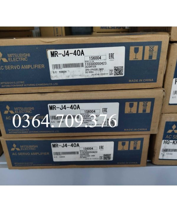 Mitsubishi Driver Servo MR-J4-40B-RJ Bản Gốc Sản Phẩm Mới
