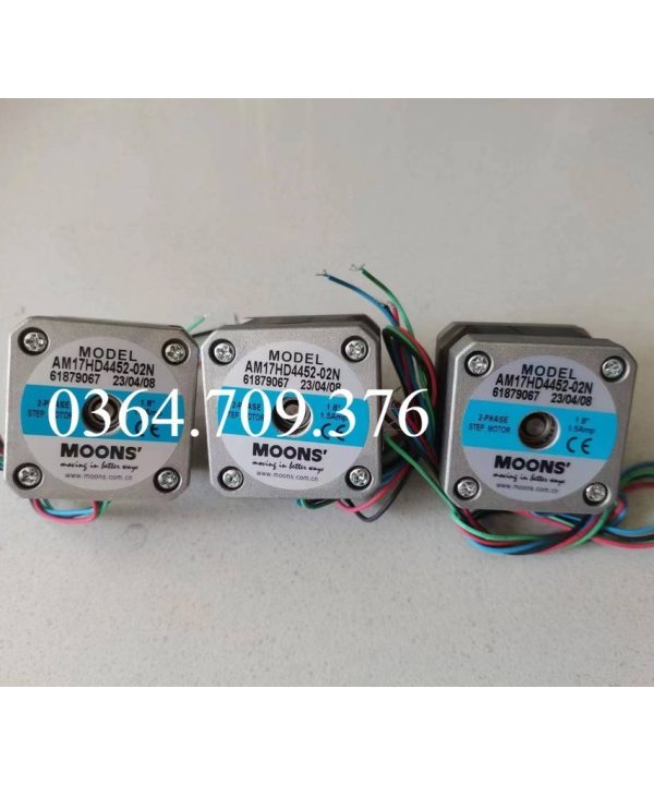 Động Cơ Bước AM17HD4452-02N Stepper Motor Moons