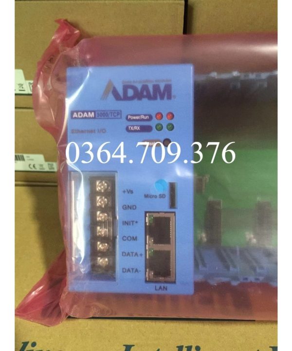 Advantech Adam-5000/TCP-CE Ethernet 8 Khe Thu Thập Dữ Liệu Phân Tán Hệ Thống Điều Khiển Mô-đun CPU