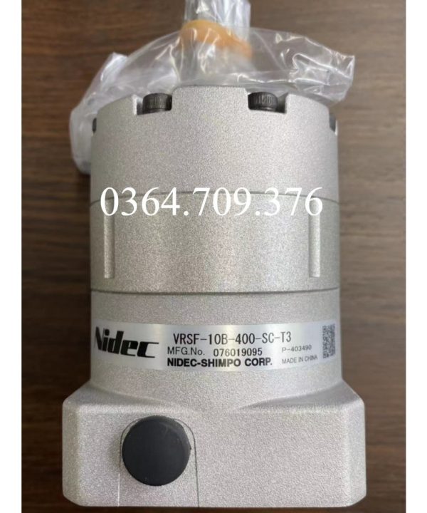 Hộp Giảm Tốc Nidec Hoàn Toàn Mới VRSF-10B-400-SC-T3 Hộp Giảm Tốc Nidec Nhật Bản Răng Xoắn Có Độ Chính Xác Cao