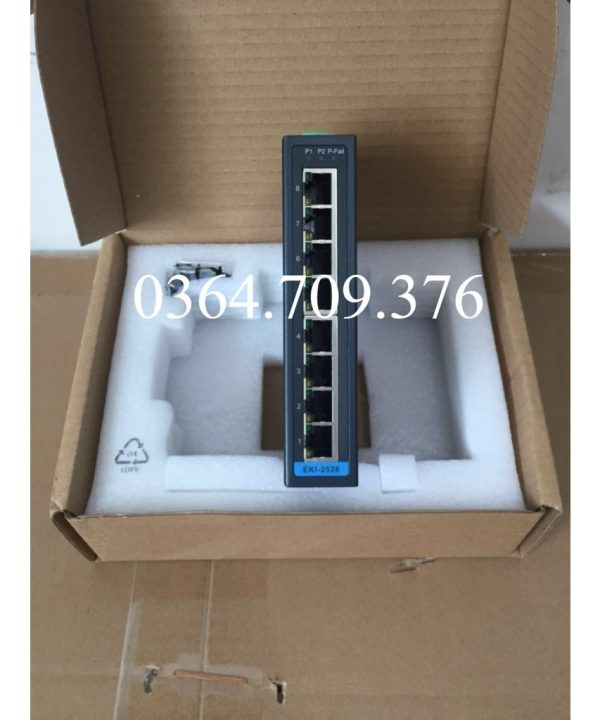 Công Tắc Cấp Công Nghiệp 5 Cổng 100 M 8 Cổng EKI-2525-BE EKI-2528-BE Nguyên Bản Hoàn Toàn Mới Của Advantech