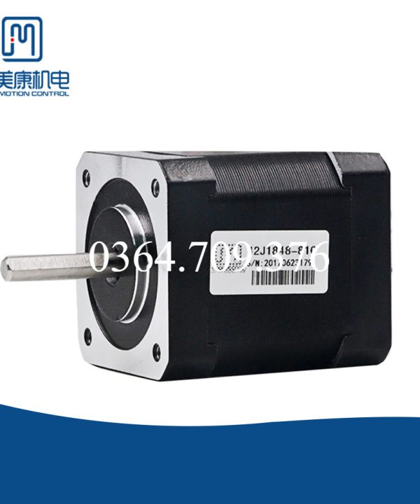 Động cơ bước DC 2 pha JMC Nema 17 động cơ mini 42j1848-810 cho bộ máy in 3D CNC