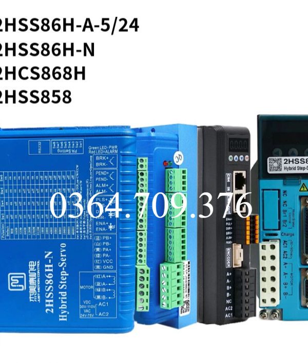 86j18156ec-1000 2hss86h Bộ Điều Khiển Động Cơ Bước Vòng Kín Jiemeikang 86 12nm Step Motor JMC